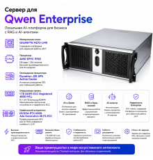Сервер для Qwen Enterprise — локальная AI-платформа для бизнеса с RAG и AI-агентами