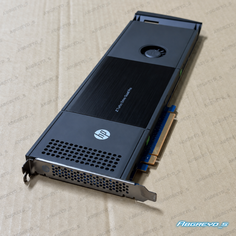 Адаптер HP Z Turbo Drive Quad Pro PCIe x16 для 4 SSD M.2 NVMe