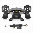 MOZA MRP Rudder Pedals Standard Edition — металлические авиационные педали для симуляторов