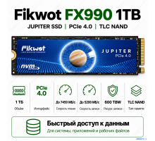 SSD Fikwot FX990 JUPITER 1 ТБ PCIe 4.0 TLC
