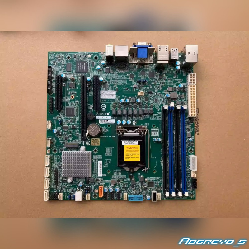 Supermicro X11SCZ-F + E-2278G