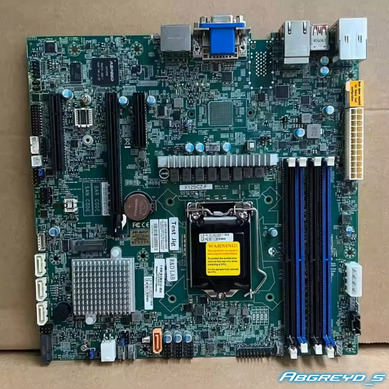 Supermicro X12SCZ-F + Xeon W-1290P