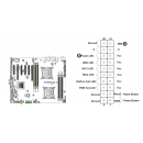 Серверный комплект Supermicro X9DAL-3 с 2 × Intel Xeon E5-2470 и 12 ГБ DDR3 1333 МГц