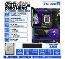 ASUS ROG MAXIMUS Z690 HERO + i5-13600KF + DDR5 32GB