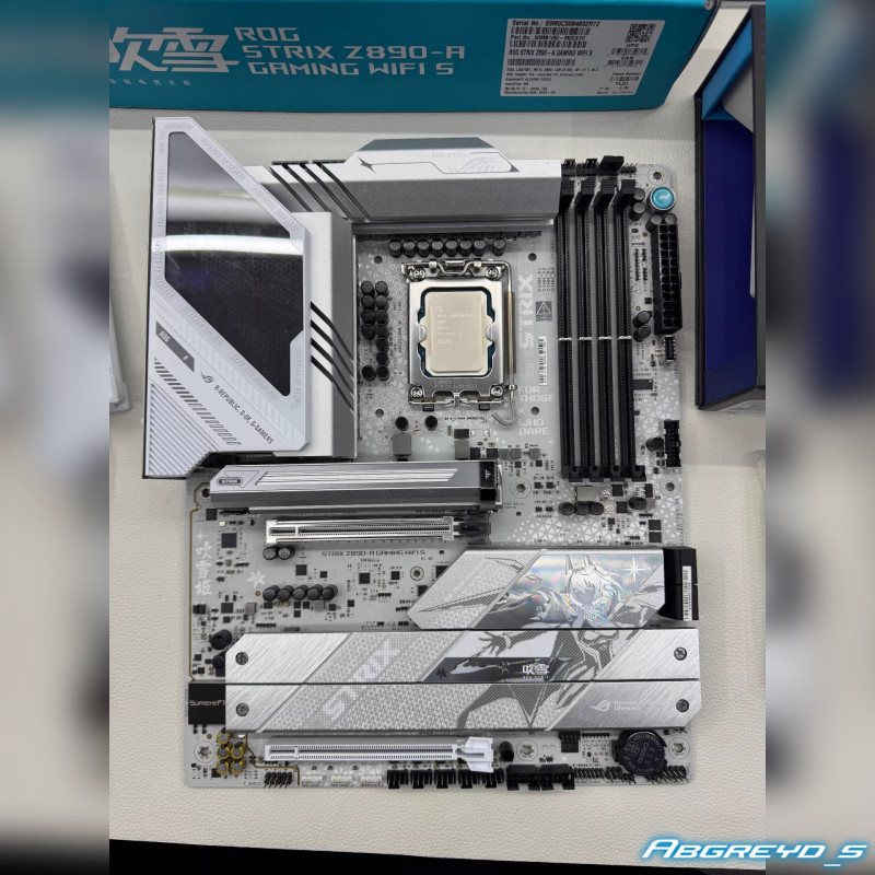 ASUS ROG STRIX Z890-A GAMING WIFI 5 + 9 285K + DDR5 96GB
