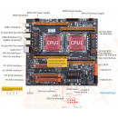 HUANANZHI X99-F8D V2.0 + 2* E5-2697A v4 + DDR4 64GB