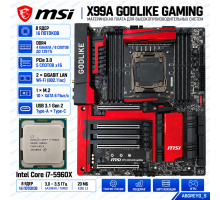 MSI X99A GODLIKE GAMIN + i7-5960X