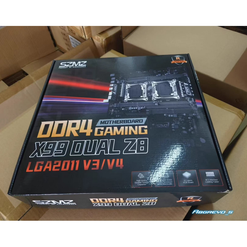 SZMZ X99 Dual Z8 + 2* E5-2696 v3