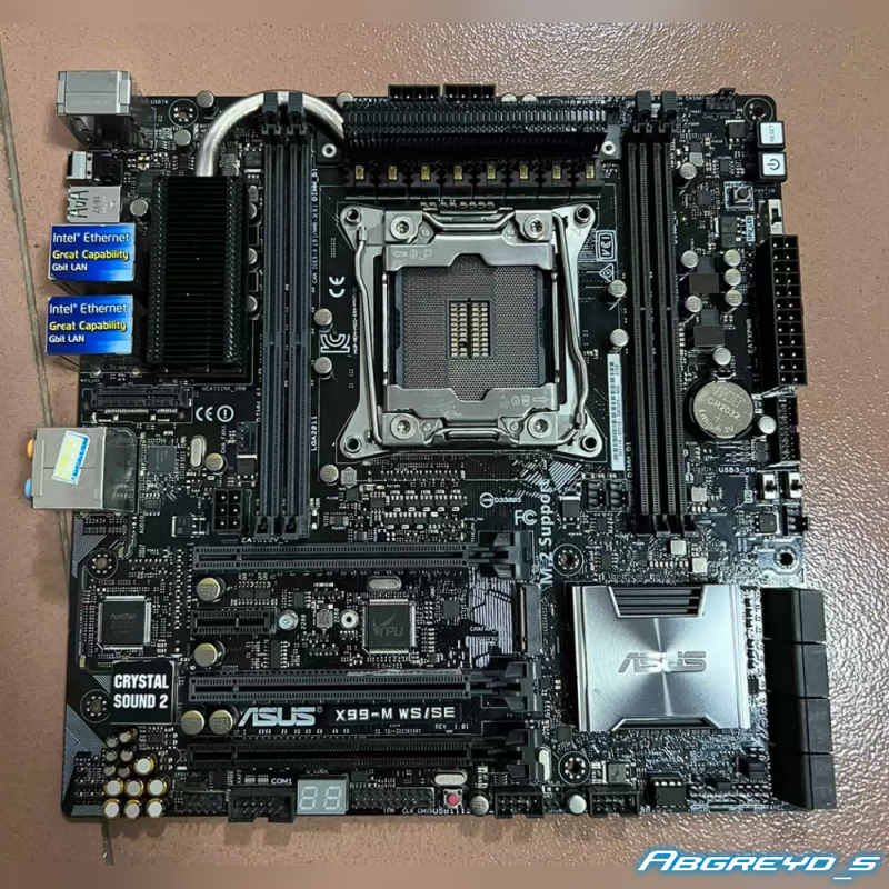 ASUS X99-M WS + E5-1650 v4