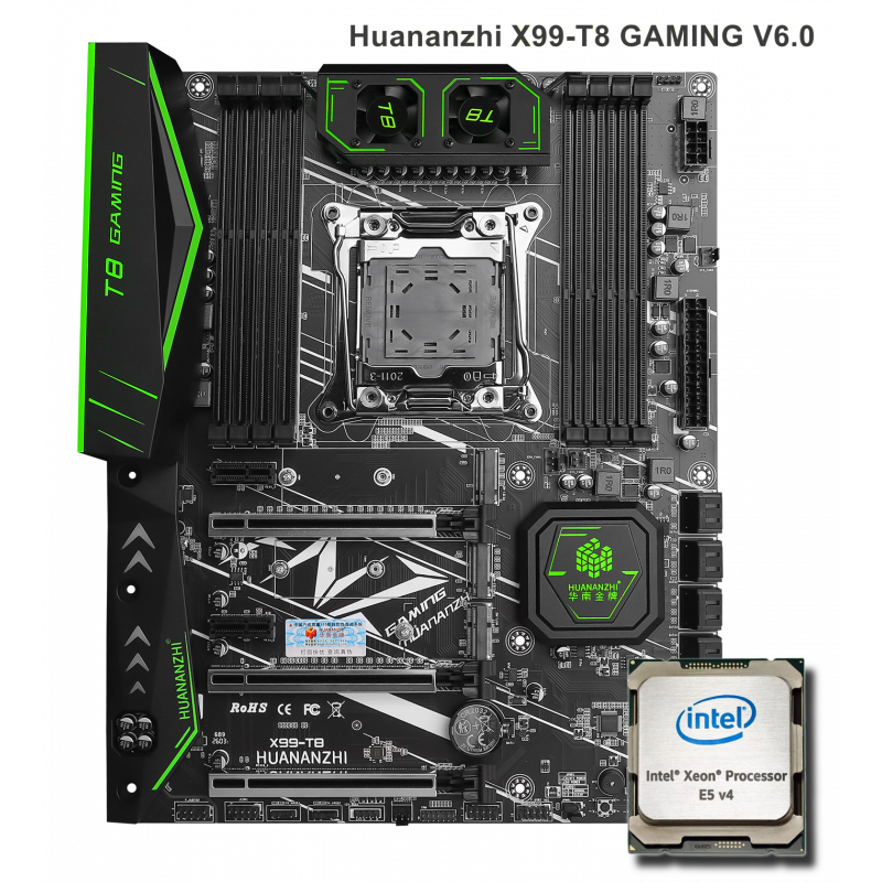 Huananzhi X99-T8 GAMING V6.0 + E5-2699 v4