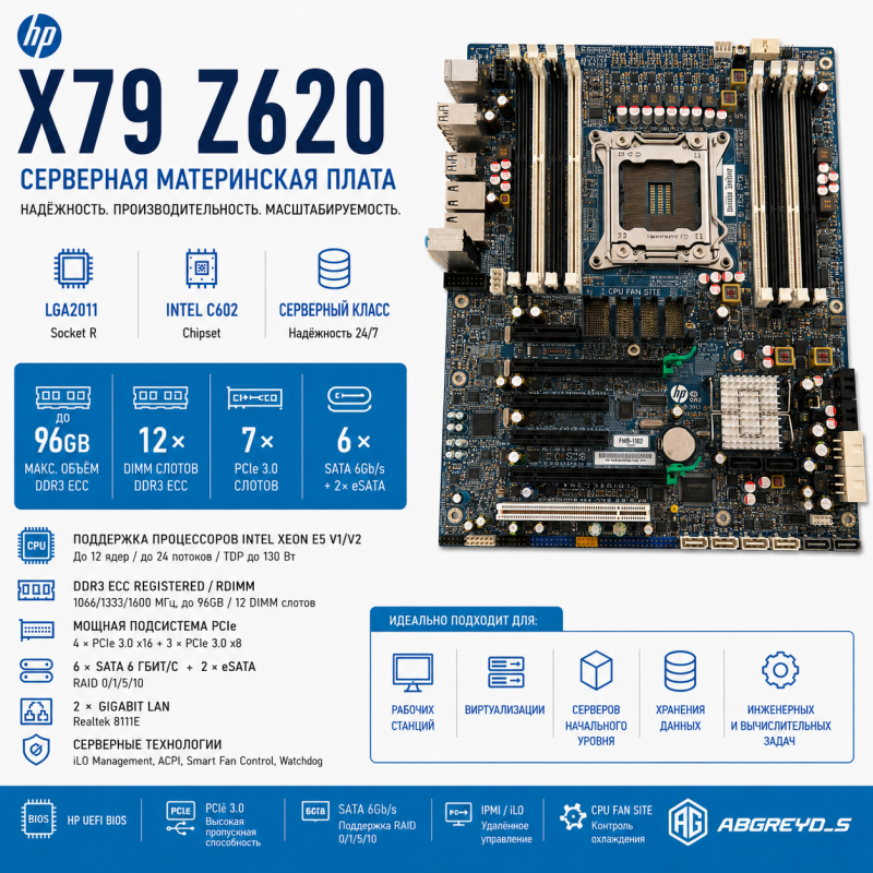 HP X79 Z620