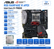 ASUS ROG RAMPAGE VI APEX + i9-7980XE