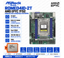 ASRock ROMED4ID-2T + AMD EPYC 7F52