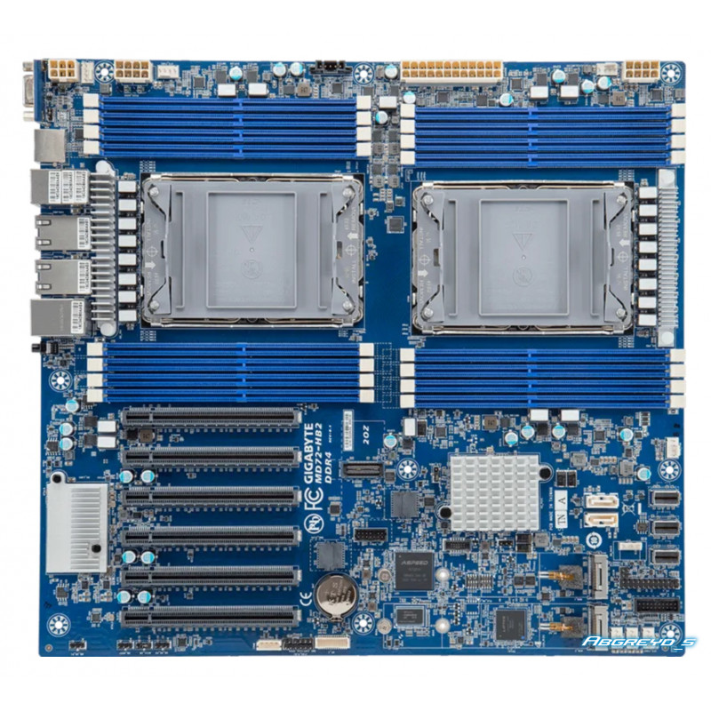 GIGABYTE MD72-HB2 + 2* Xeon Platinum 8360Y + DDR4 256GB