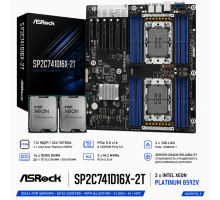 ASRock SP2C741D16X-2T + 2* Intel Xeon Platinum 8592V