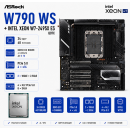 ASRock W790 WS + Intel Xeon w7-2495X ES Q07X 24C/48T