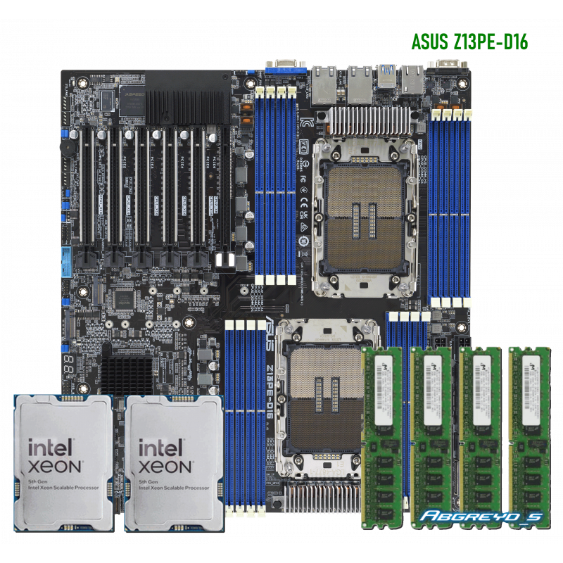 ASUS Z13PE-D16 + 2* Xeon Gold 5412U
