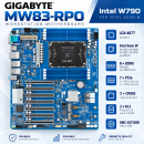 GIGABYTE MW83-RP0 Intel W790 LGA4677 DDR5 PCIe 5.0 10GbE