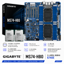 Gigabyte MS74-HB0 + 2* Intel Xeon 6740E