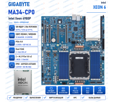 Gigabyte MA34-CP0 + Intel Xeon 6980P