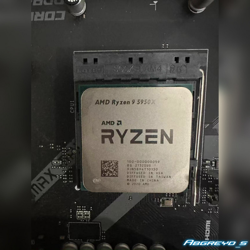 MSI MAG X570S TOMAHAWK MAX WIFI + AMD Ryzen 9 5950X