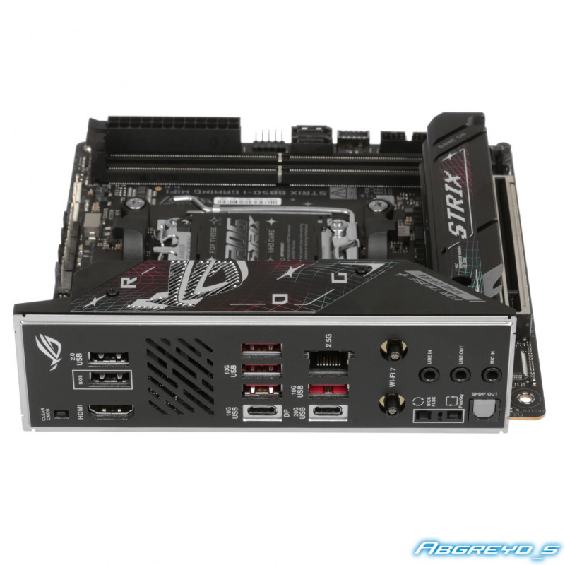 ASUS ROG STRIX B850-I GAMING WIFI + AMD EPYC 4585PX