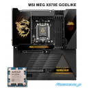 MSI MEG X870E GODLIKE + AMD Ryzen 7 9800X3D
