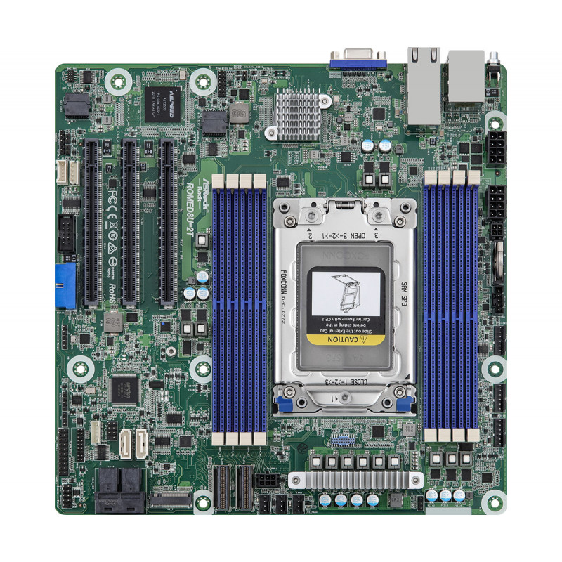 ASRock ROMED8U-2T + AMD EPYC 7C13