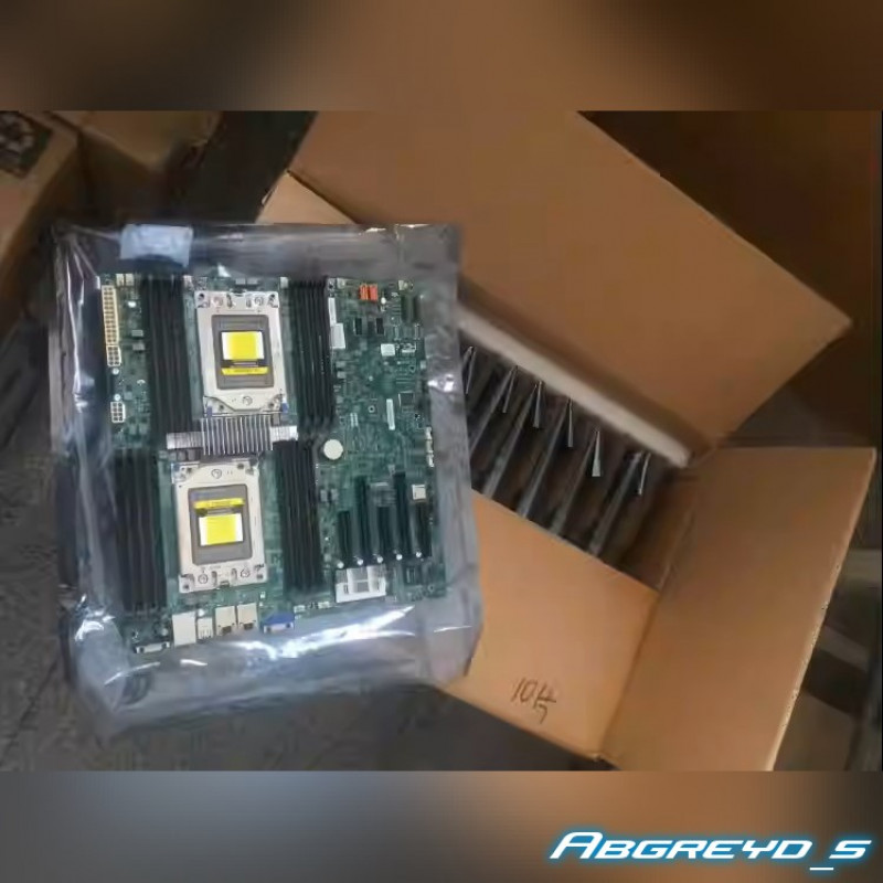 Supermicro H11DSi + 2* AMD EPYC 7742