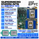 Supermicro H12DSi-NT6 + 2*AMD EPYC 7C13
