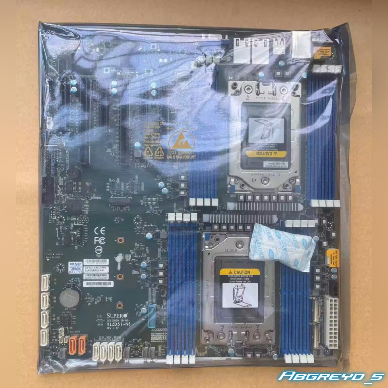 Supermicro H12DSi-NT6 + 2*AMD EPYC 7713