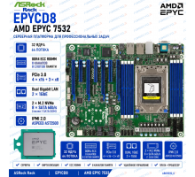 ASRock Rack EPYCD8 + AMD EPYC 7532