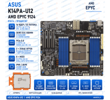ASUS K14PA-U12 + AMD EPYC 9124