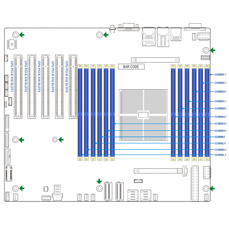 T2SEEP + AMD EPYC 9654 + DDR5 384GB