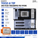 Gigabyte TRX50 AI TOP + AMD Ryzen Threadripper PRO 9995WX