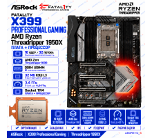 ASRock Fatal1ty X399 Professional Gaming + AMD Ryzen Threadripper 1950X
