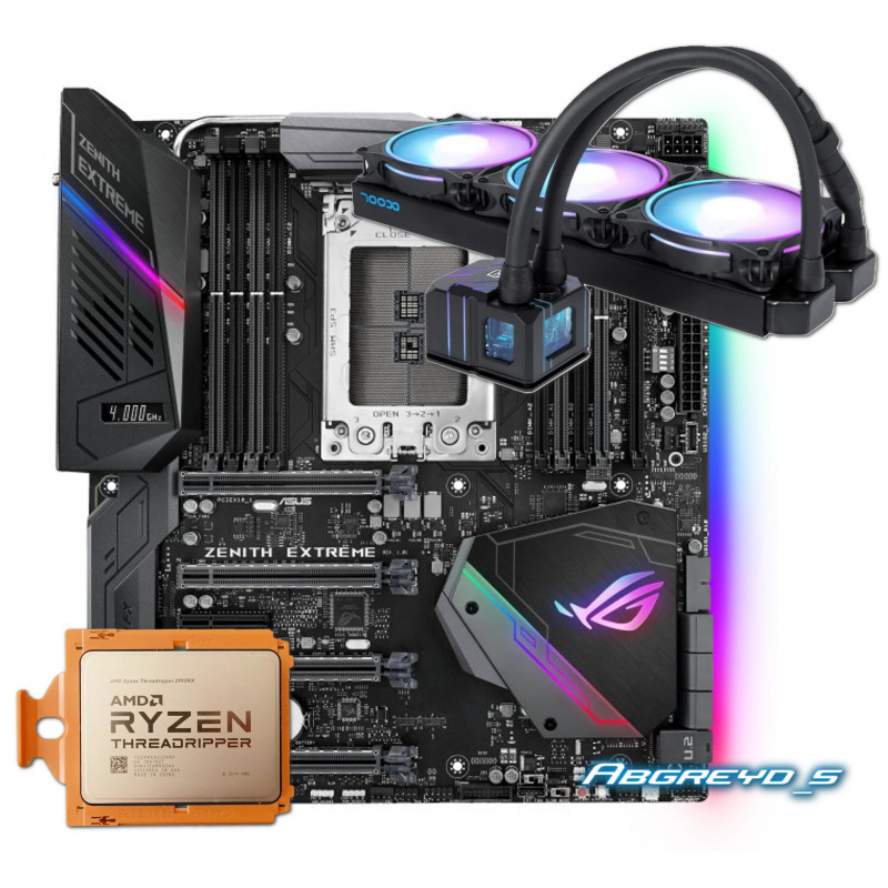 ASUS ROG Strix X399-E Gaming + AMD Ryzen Threadripper 1920X
