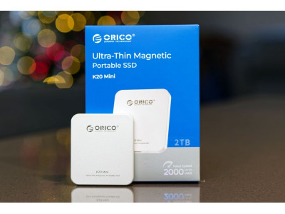 Обзор портативного SSD ORICO K20 Mini: Компактный, прочный и с магнитным креплением