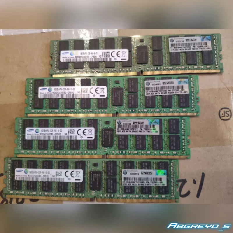 Samsung DDR3 64GB (4x16GB) 1866 MT/s PC3-14900R REG ECC (2Rx4)