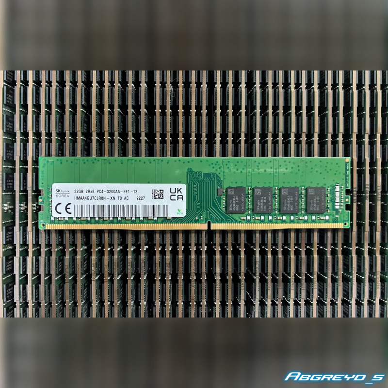 SK hynix DDR4 128GB (32GB×4) 3200 MT/s UDIMM (2Rx8)