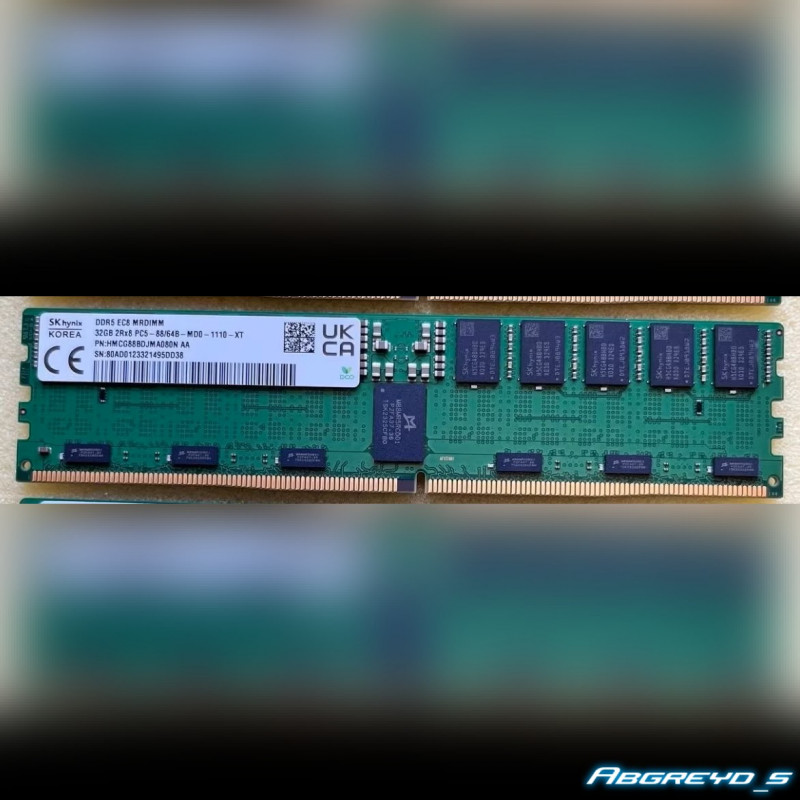 SK hynix DDR5 32GB 8800 MT/s MRDIMM ECC (2Rx8)