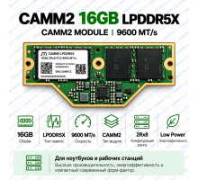 CAMM2 LPDDR5X 16GB 9600 MT/s — модуль оперативной памяти