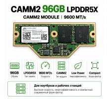 CAMM2 LPDDR5X 96GB 9600 MT/s — модуль оперативной памяти