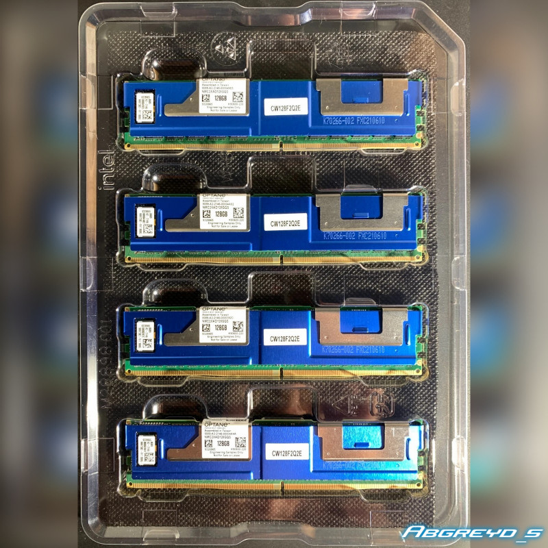 Intel Optane Persistent Memory 300 Series 512GB (4x128GB) 4400 MT/s