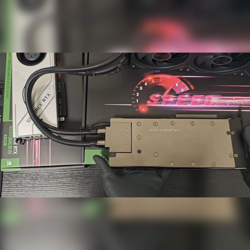 NVIDIA RTX 4090 48GB Liquid Cooled