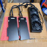 Комплект 2 × NVIDIA GeForce RTX 4090 48 ГБ с интегрированным жидкостным охлаждением, 96 ГБ суммарно