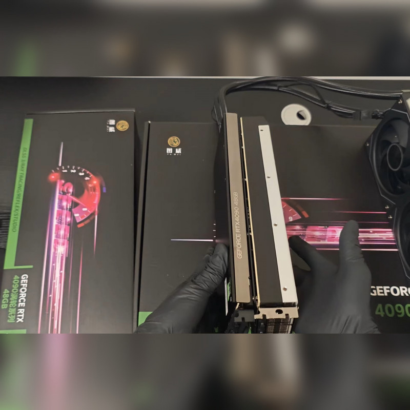 NVIDIA RTX 4090 48GB Liquid Cooled