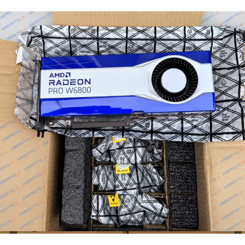 AMD Radeon PRO W6800 32GB GDDR6 — профессиональная видеокарта для рабочих станций