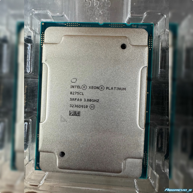 Intel Xeon Platinum 8275CL 24C/48T, 35.75 МБ L3, LGA3647