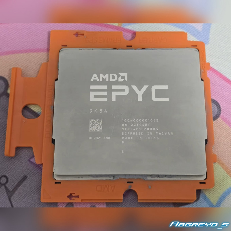 AMD EPYC 9K84 96C/192T, 384 МБ L3, SP5